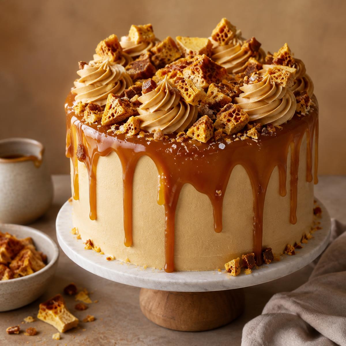 Salted Caramel Honeycomb